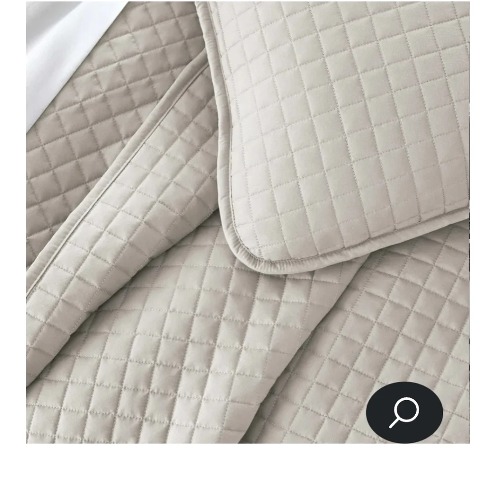 SOUTHSHORE ▪︎ Fine Linens Twin Quilted Comforter w/ Standard Sham